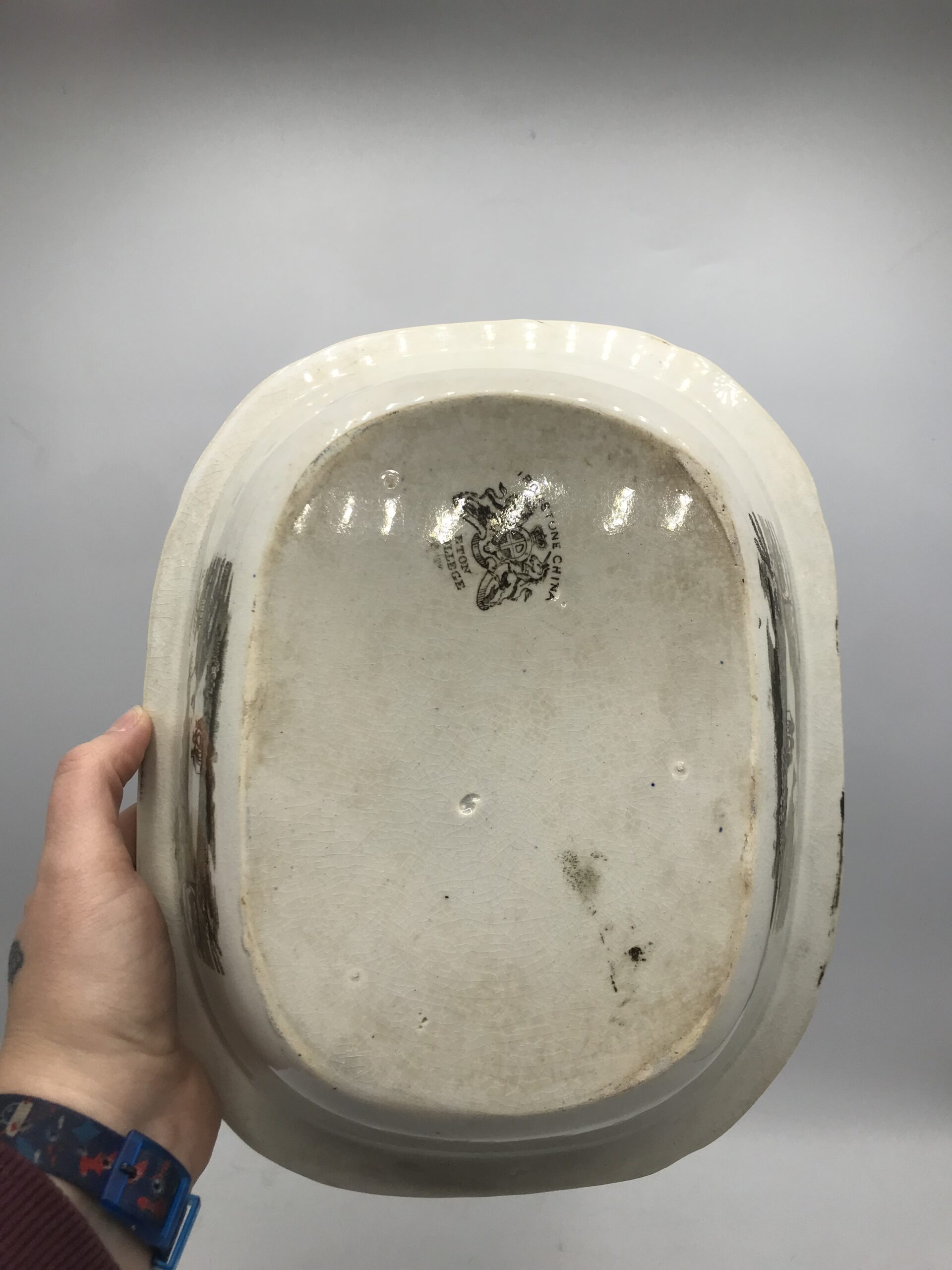 Duo de plats Eton collège 1850 – Image 2