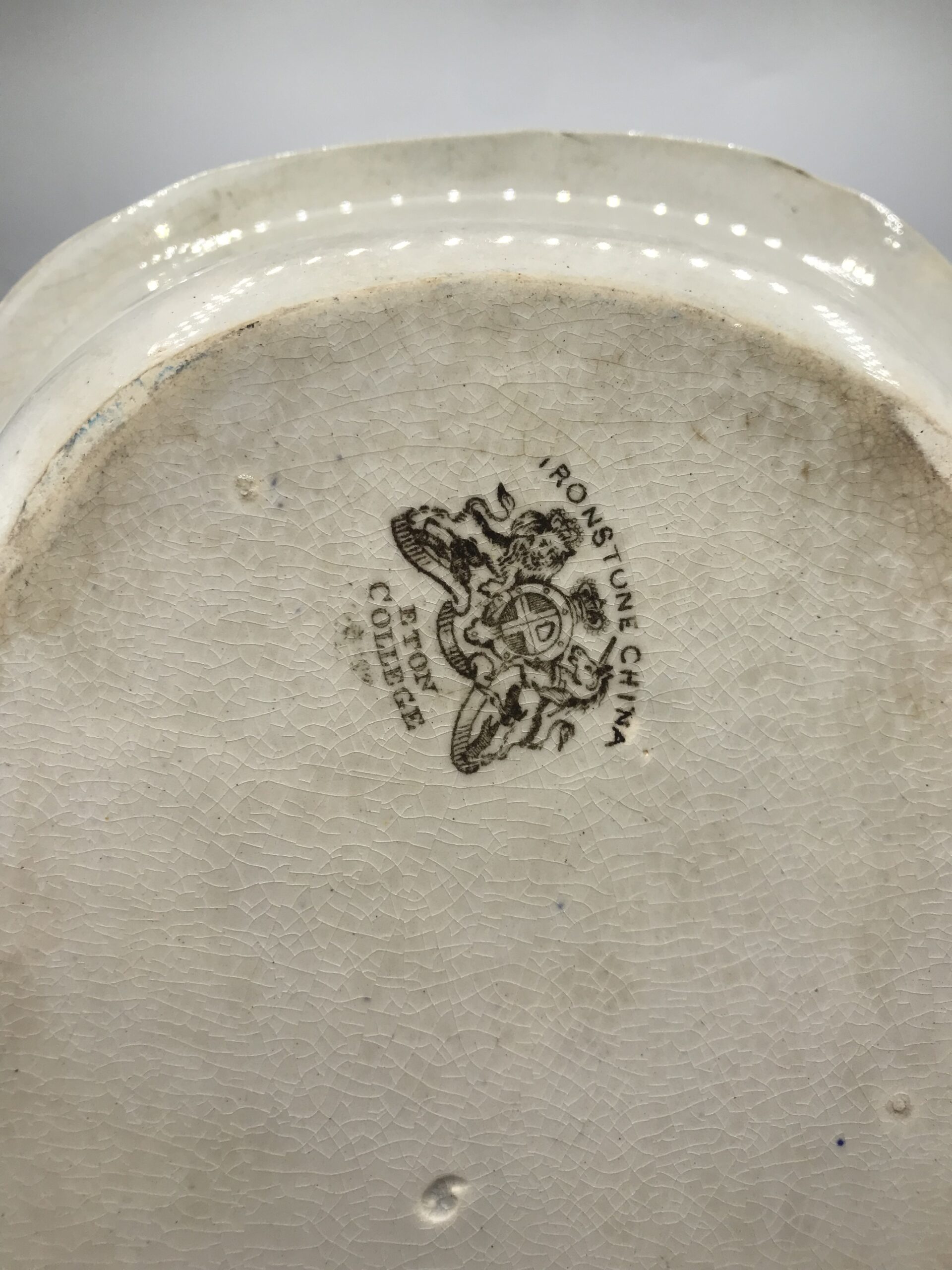 Duo de plats Eton collège 1850 – Image 3