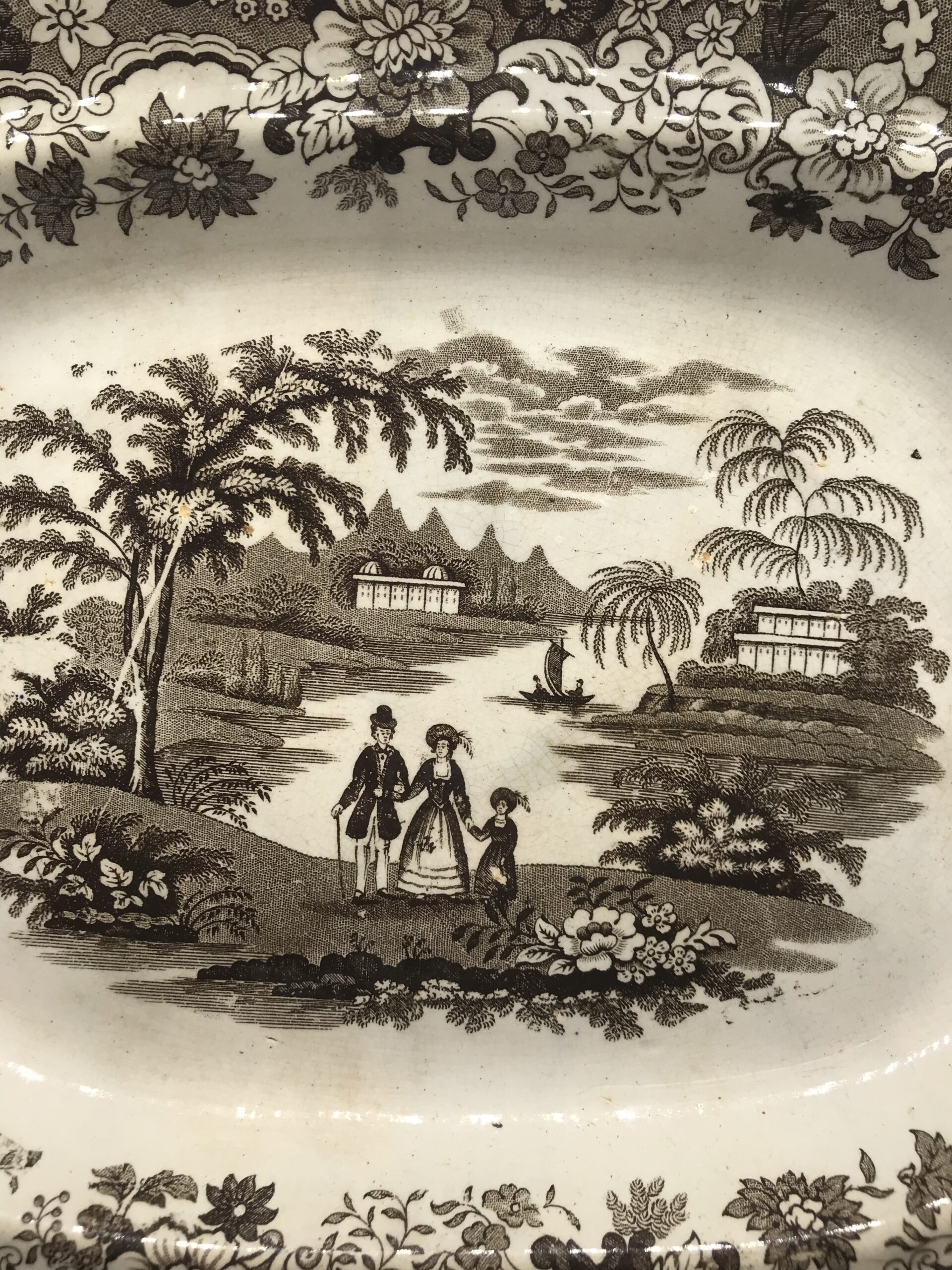 Duo de plats Eton collège 1850 – Image 6