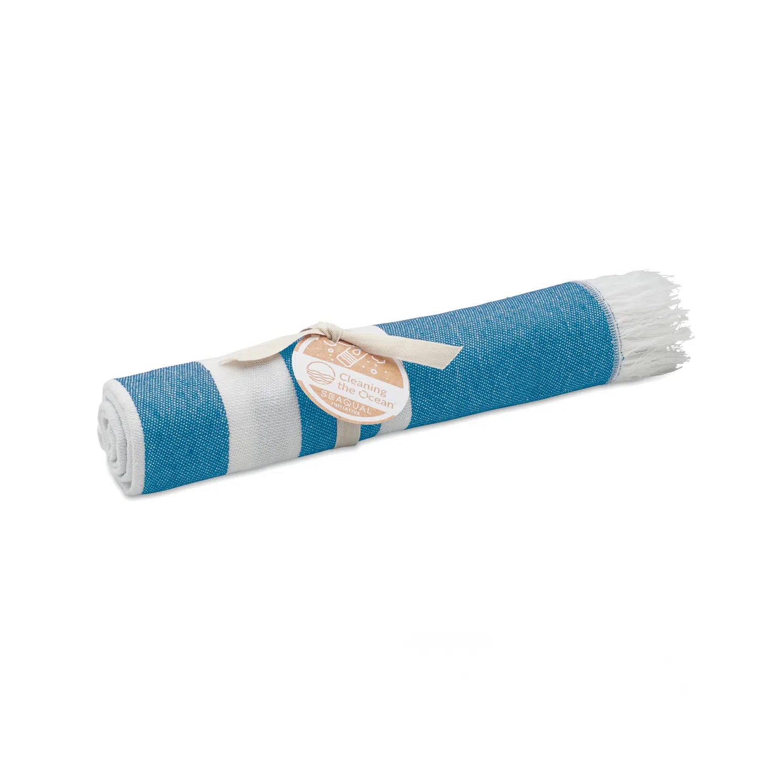 Fouta en Coton et Polyester Seaqual recyclés – Image 4
