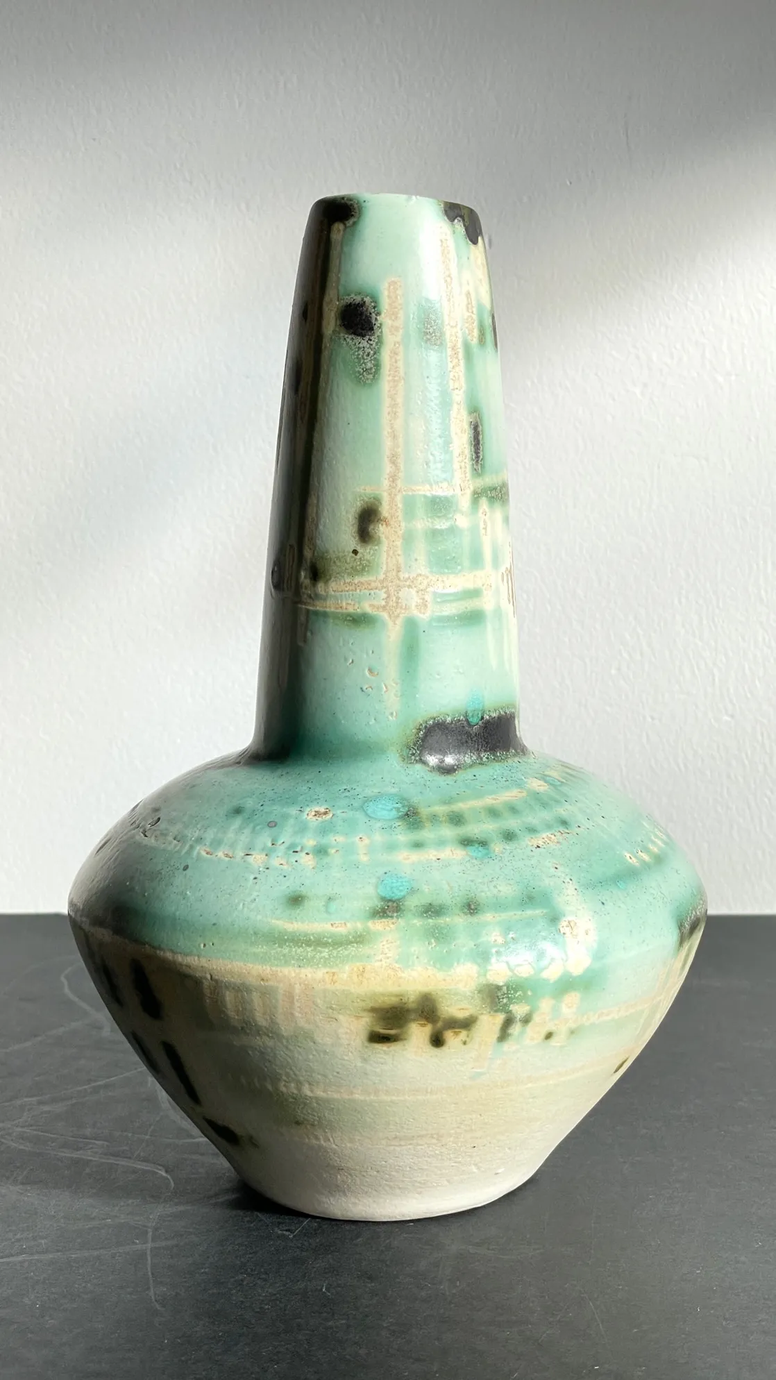 VASE Signé Céramique Années 50 Esprit Jacques BLIN – Image 6