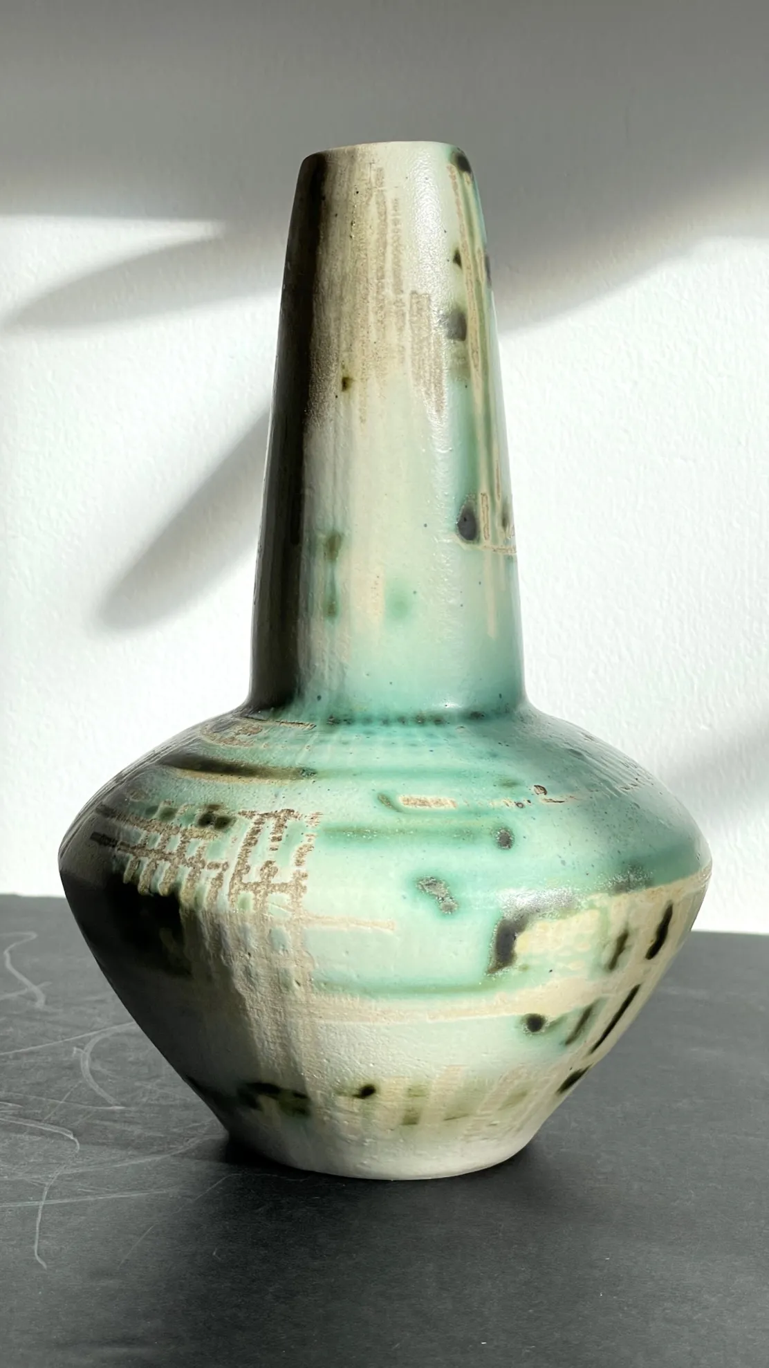 VASE Signé Céramique Années 50 Esprit Jacques BLIN – Image 5