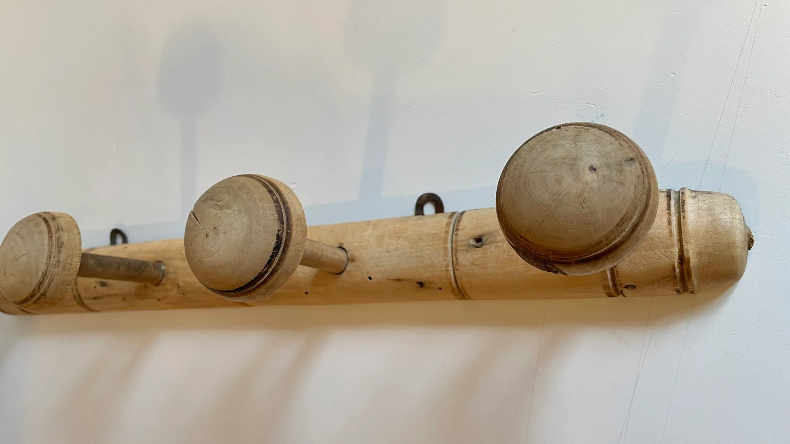 PORTEMANTEAU Ancien façon BAMBOU Années 20 – Image 5