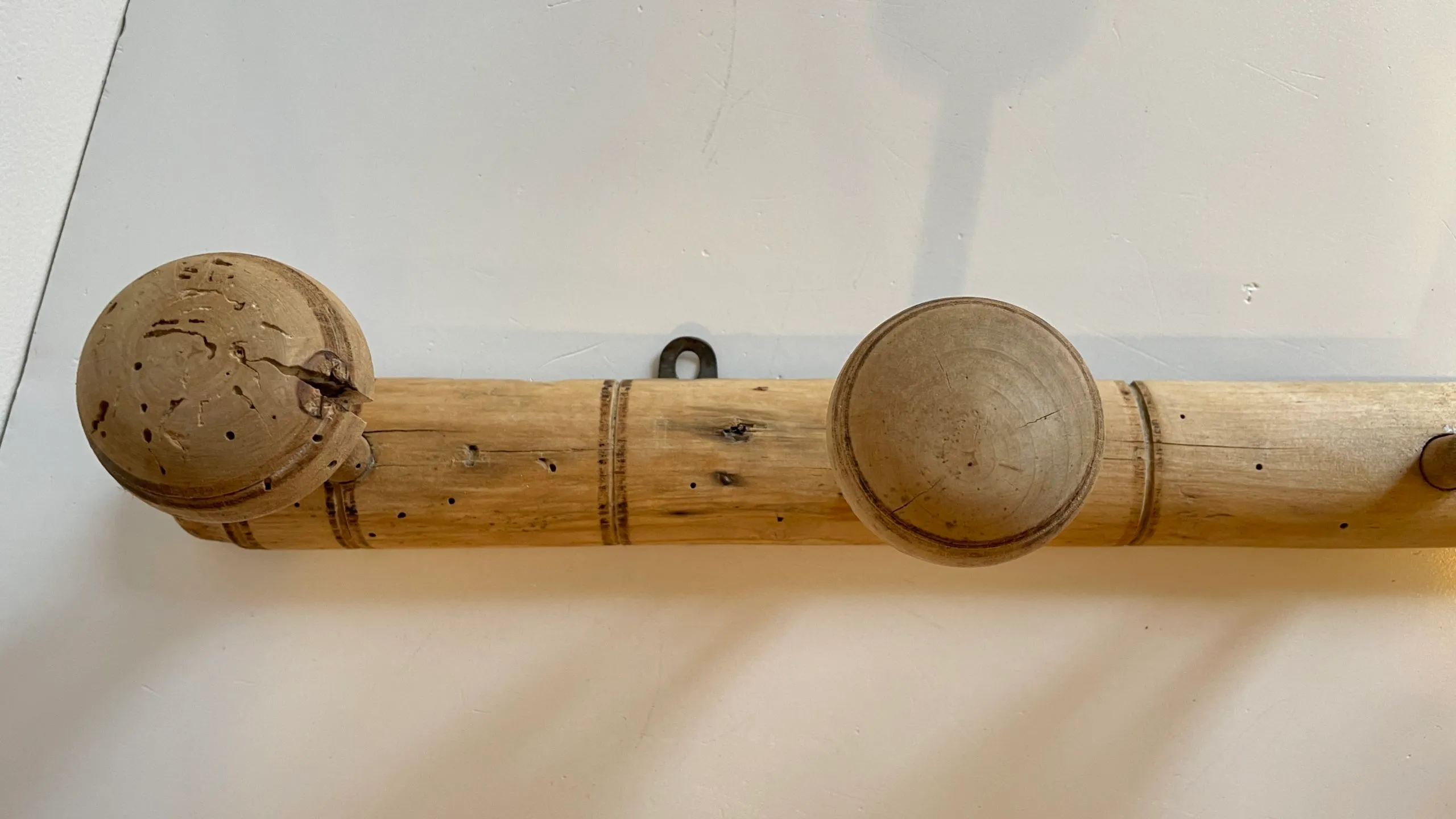 PORTEMANTEAU Ancien façon BAMBOU Années 20 – Image 3