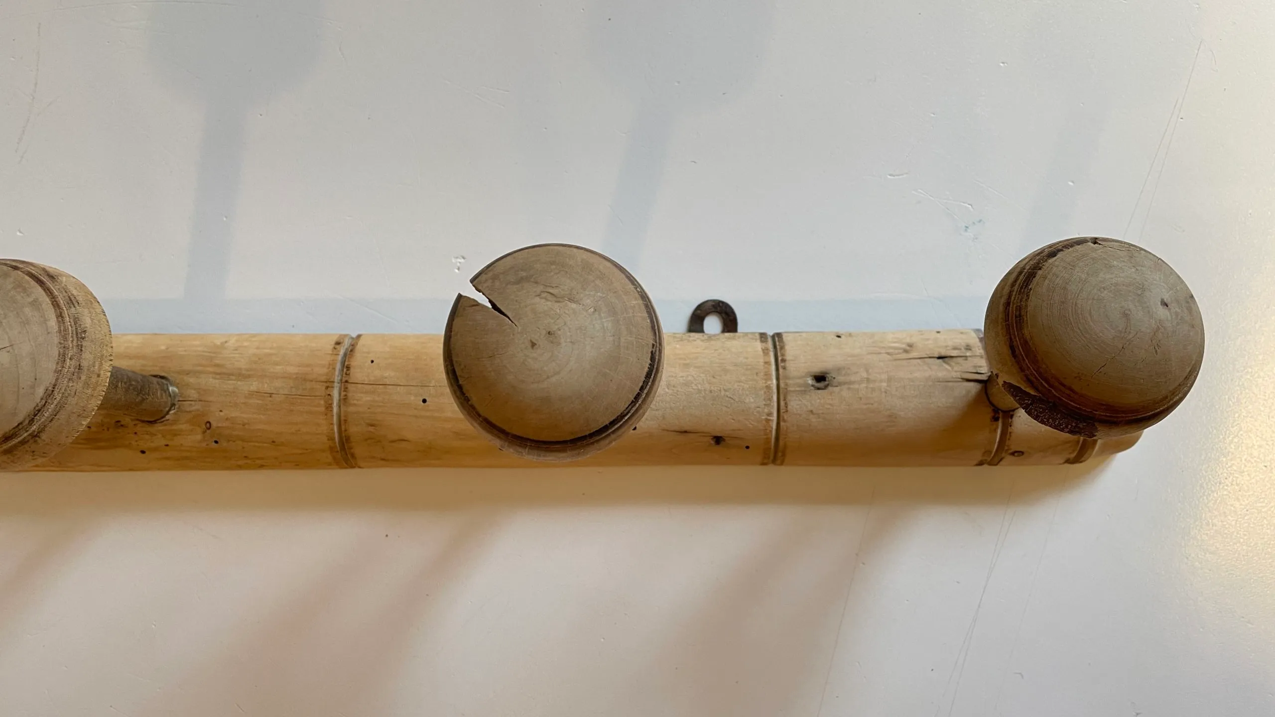 PORTEMANTEAU Ancien façon BAMBOU Années 20 – Image 2