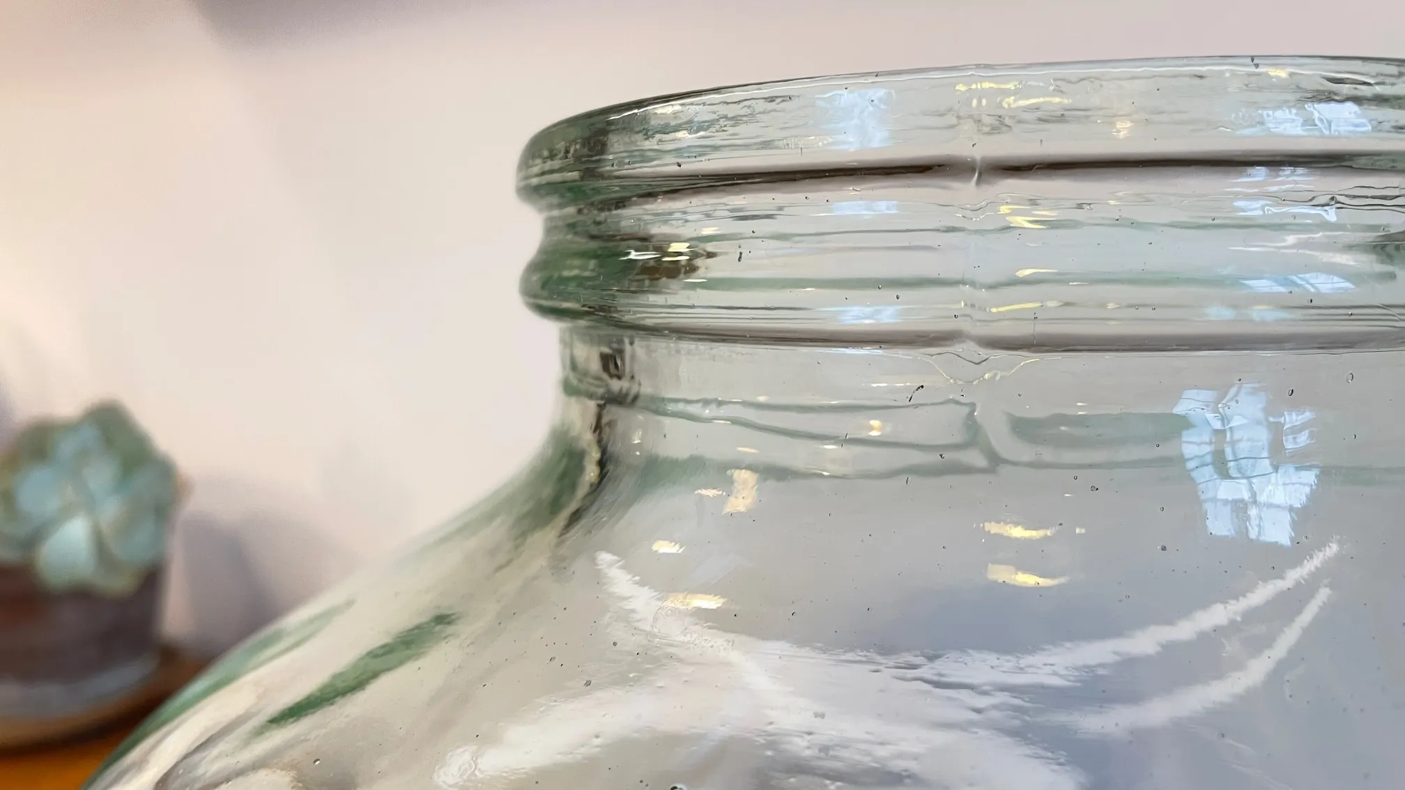 BONBONNES ou Bocaux Vintage en VERRE Soufflé et Liège – Image 8