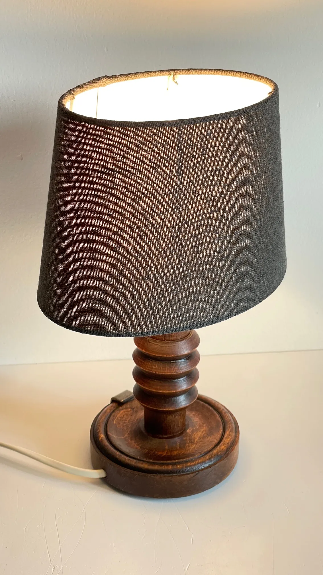 LAMPE Géométrique façon Charles DUDOUYT Vintage – Image 9