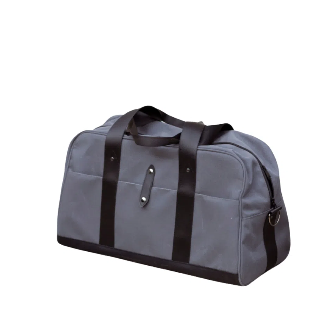 Sac week-end en toile issu de l’upcycling et fabriqué en France