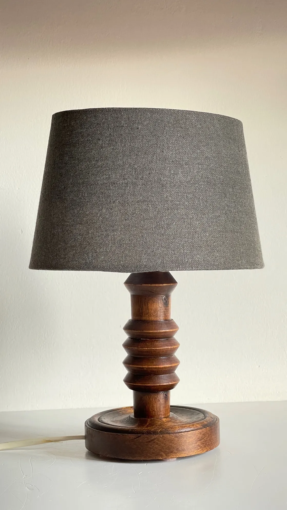 LAMPE Géométrique façon Charles DUDOUYT Vintage – Image 2