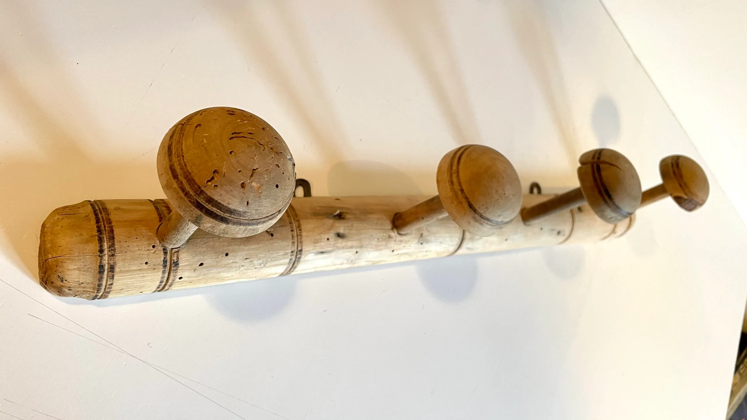 PORTEMANTEAU Ancien façon BAMBOU Années 20