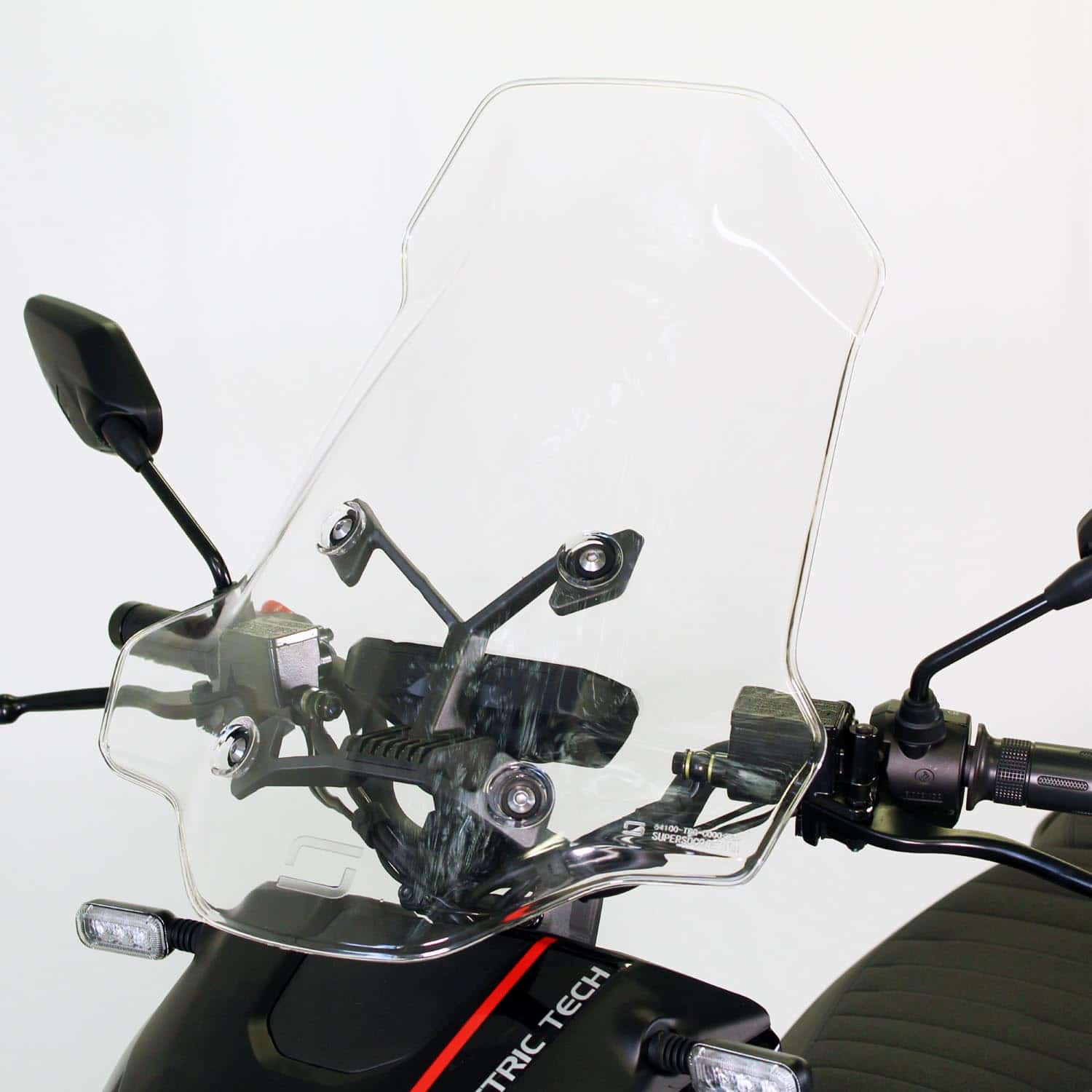 Super Soco CPX Gris – occasion 235 km avec tablier Tucano R017x, support top case et manchons – Image 7