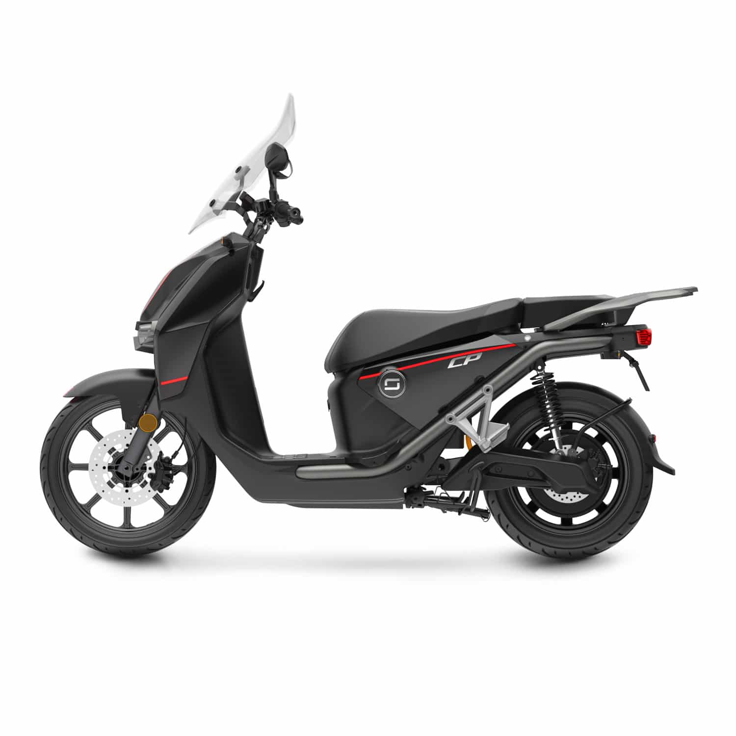 Super Soco CPX Gris – occasion 235 km avec tablier Tucano R017x, support top case et manchons – Image 5